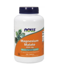 Malate de magnésium, 1000mg - 180 comprimés