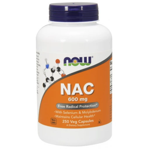 NAC avec Sélénium et Molybdène, 600mg - 250 vcaps