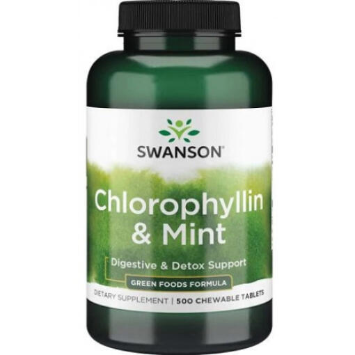 Chlorophylline & Menthe - 500 comprimés à mâcher