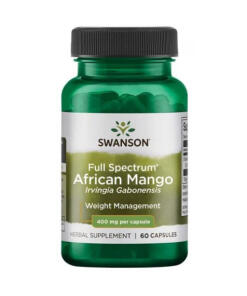 Full Spectrum African Mango (Irvingia Gabonensis), 400mg - 60 caps
