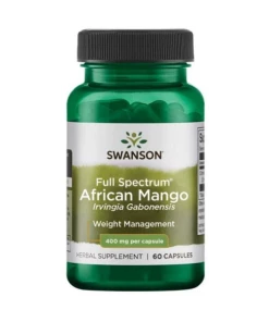 Full Spectrum African Mango (Irvingia Gabonensis), 400mg - 60 caps