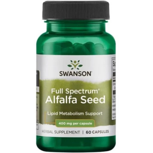 Full Spectrum Alfalfa Seed, 400mg - 60 caps