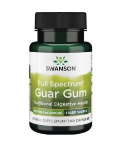 Full Spectrum Guar Gum, 400mg - 60 caps