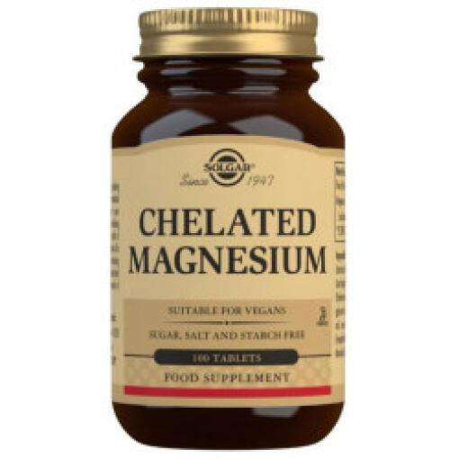 Magnésium chélaté - 100 comprimés