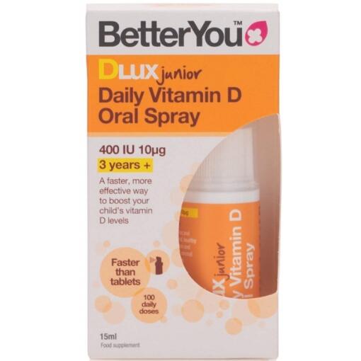 BetterYou - DLux Junior Daily Vitamin D Oral Spray 15 ml.