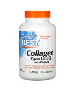 Doctor's Best - Collagen Types 1 and 3 with Vitamin C