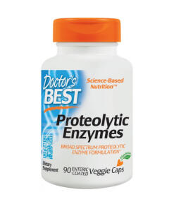 Doctor's Best - Proteolytic Enzymes - 90 vcaps