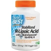 Doctor's Best - Stabilized R-Lipoic Acid with BioEnhanced Na-RALA 100mg - 180 vcaps