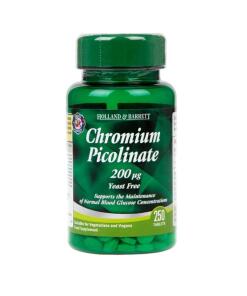 Holland & Barrett - Chromium Picolinate 200mcg - 250 tablets