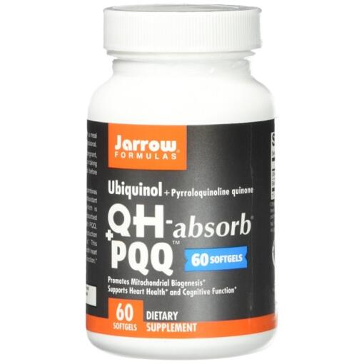 Jarrow Formulas - Ubiquinol QH-absorb + PQQ 60 softgels