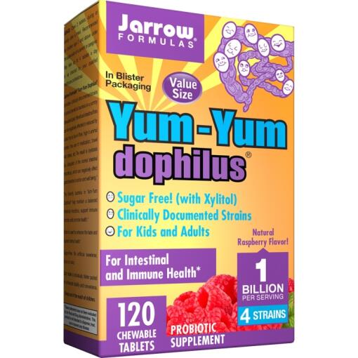 Jarrow Formulas - Yum-Yum Dophilus 1 Billion - 120 chewable tabs