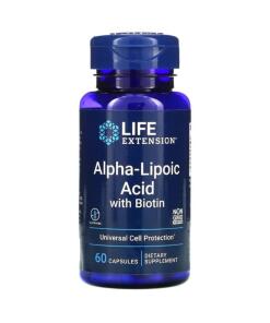 Life Extension - Alpha-Lipoic Acid with Biotin - 60 caps