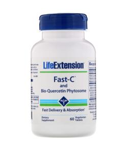 Life Extension - Fast-C and Bio-Quercetin Phytosome 60 vegetarian tabs