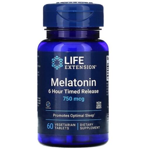 Life Extension - Melatonin 6 Hour Timed Release