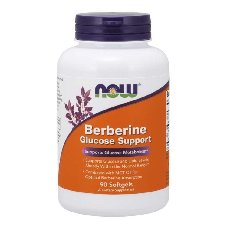 NOW Foods - Berberine Glucose Support - 90 softgels