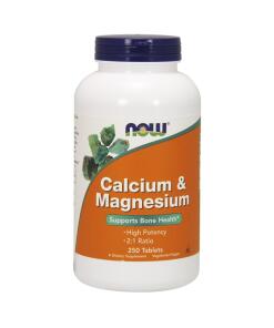 NOW Foods - Calcium & Magnesium 250 tablets