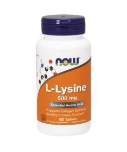 NOW Foods - L-Lysine 500mg - 100 tablets