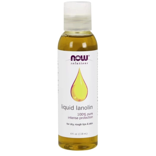 NOW Foods - Lanolin 100% Pure Liquid - 118 ml.