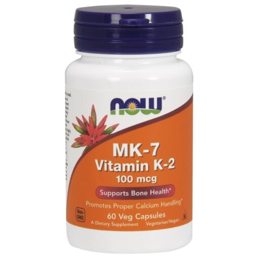 NOW Foods - MK-7 Vitamin K-2 100mcg - 60 vcaps