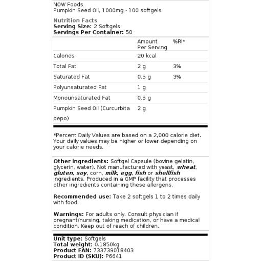 1000mg - 100 softgels