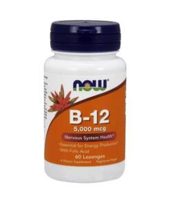 NOW Foods - Vitamin B-12 with Folic Acid