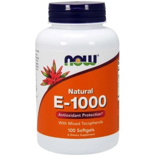 NOW Foods - Vitamin E-1000 100 softgels