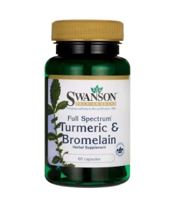 Swanson - Full Spectrum Turmeric & Bromelain - 60 caps