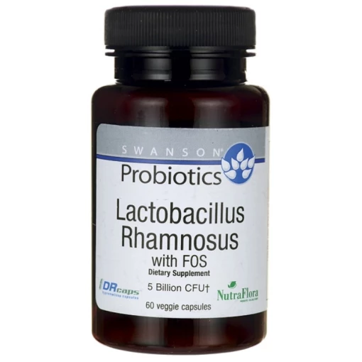 Swanson - Lactobacillus Rhamnosus with FOS 60 vcaps