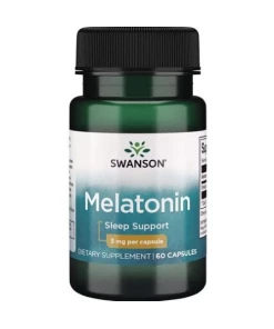 Swanson - Melatonin - 3mg - 60 caps