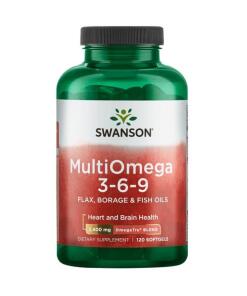 Swanson - MultiOmega 3-6-9 120 softgels