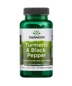 Swanson - Turmeric & Black Pepper 60 vcaps