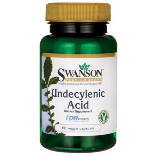 Swanson - Undecylenic Acid 60 vcaps