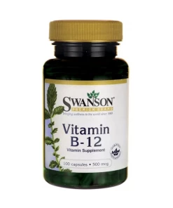 Swanson - Vitamin B-12 500mcg - 100 caps