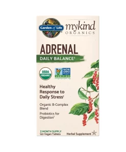 Mykind Organics Adrenal Daily Balance - 120 vegan tablets