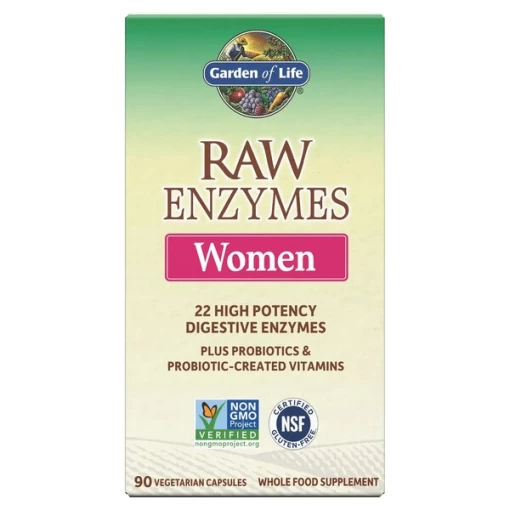 Raw Enzymes Women - 90 vcaps