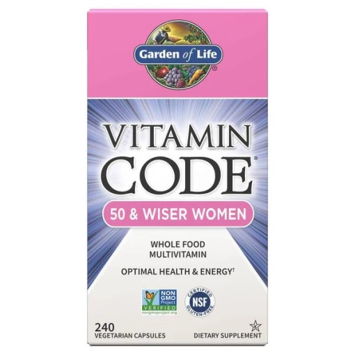 Vitamin Code 50 & Wiser Women - 240 vcaps
