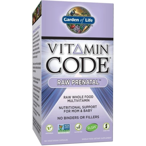 Vitamin Code Raw Prenatal - 180 vcaps