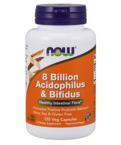 8 Billion Acidophilus & Bifidus - 120 vcaps