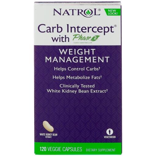 Carb Intercept with Phase 2 - 120 vcaps
