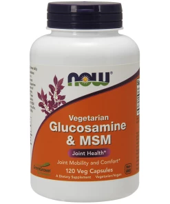Glucosamine & MSM Vegetarian - 120 vcaps