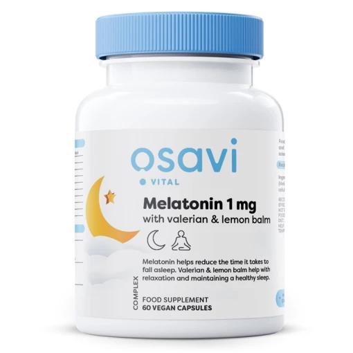 Melatonin with Valerian & Lemon Balm