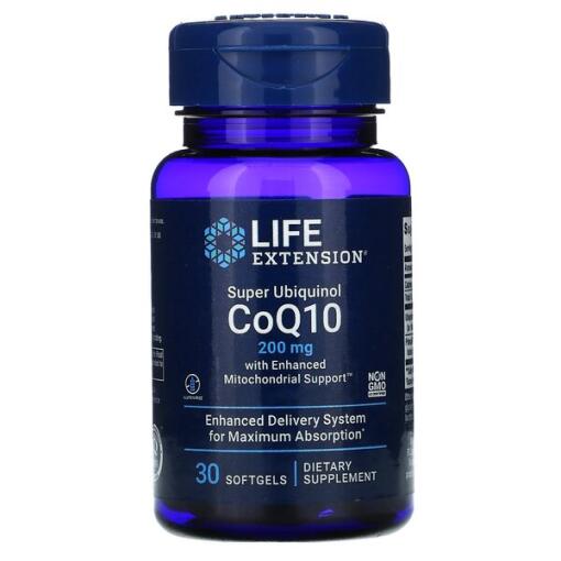 Super Ubiquinol CoQ10 with Enhanced Mitochondrial Support