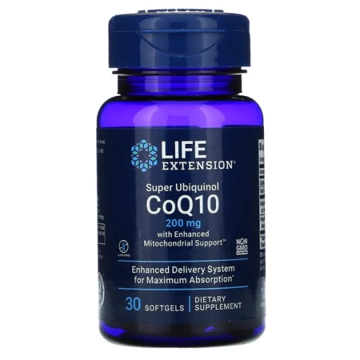 Super Ubiquinol CoQ10 with Enhanced Mitochondrial Support