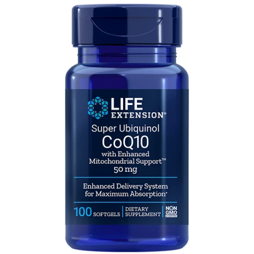 Super Ubiquinol CoQ10 with Enhanced Mitochondrial Support