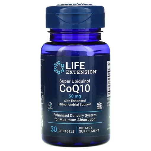 Super Ubiquinol CoQ10 with Enhanced Mitochondrial Support
