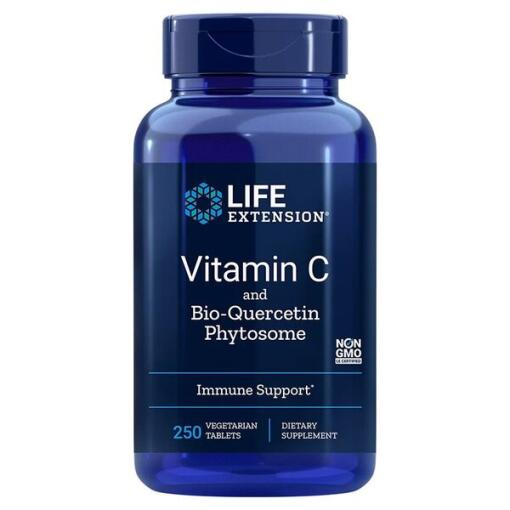 Vitamin C and Bio-Quercetin Phytosome - 250 vegetarian tabs