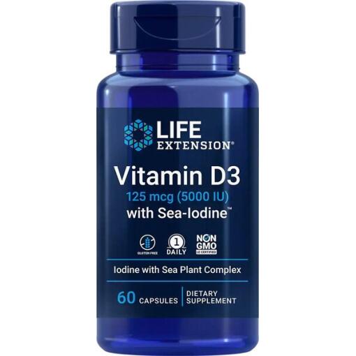 Vitamin D3 with Sea-Iodine