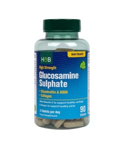 High Strength Glucosamine Sulphate + Chondroitin & MSM + Collagen - 90 tabs