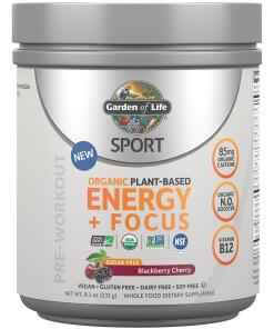 Organic Plant-Based Energy + Focus