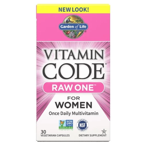 Vitamin Code RAW ONE for Women - 30 vcaps